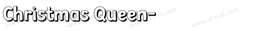 Christmas Queen字体转换